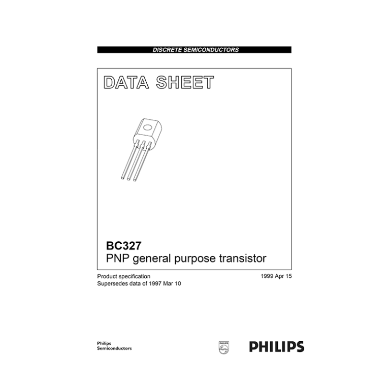 Bc Philips Pnp Transistor Datasheet