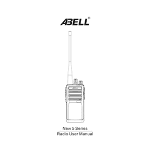 Abell A520T Digital Two-Way Radio User Manual