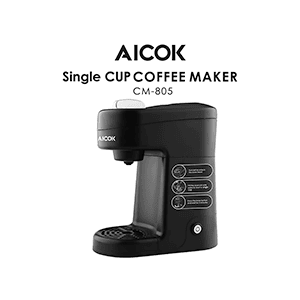 Aicok CM-805 Single Cup Coffee Maker User Manual