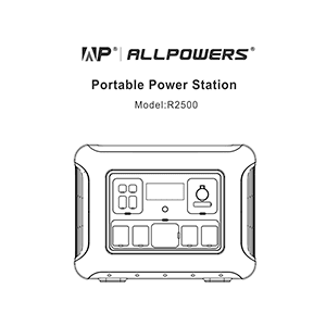 ALLPOWERS R2500 Portable Power Station User Manual