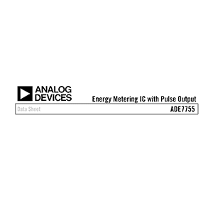 ADE7755 Analog Devices Energy Metering IC Datasheet