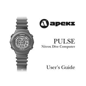 Apeks Pulse Dive Computer User's Guide