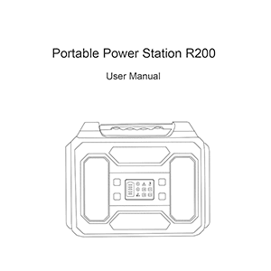 BigBlue R200 Portable Power Station 250Wh/250W User Manual