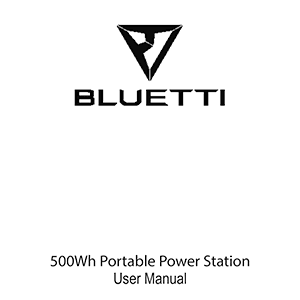 Bluetti AC50 Portable Power Station User Manual