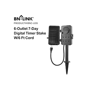 BN-LINK BNC-U3S Digital Outdoor Timer Instruction Manual