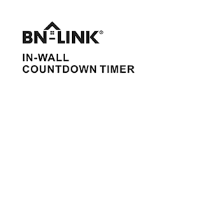 BN-LINK BND-60/U48 Countdown Timer Instruction Manual