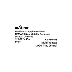 BN-LINK CP-U49WT Smart WiFi Timer Instruction Manual