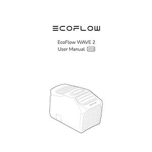 EcoFlow WAVE 2 Portable Air Conditioner EFKT210 User Manual