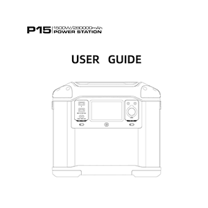 FlashFish Gofort P15 Portable Backup UPS Power Station User Guide
