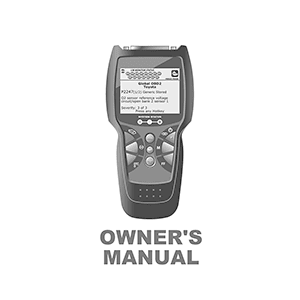 Innova 3100LAT OBD2 Diagnostic Tool Owner's Manual