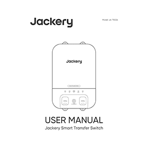 Jackery Smart Transfer Switch JA-TS02A User Manual