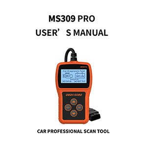 MS309 PRO Professional Car Scan Tool User's Manual