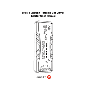 NEXPOW 4000A peak Jump Starter Q11 User Manual