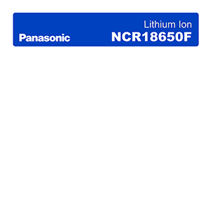 Panasonic NCR18650F Lithium-ion Rechargeable Battery Datasheet