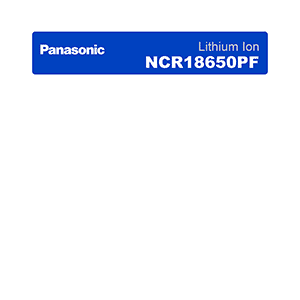 Panasonic NCR18650PF Lithium-ion Rechargeable Battery Datasheet