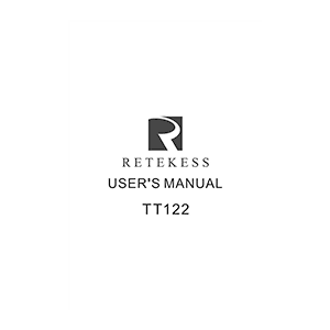 Retekess TT122 Tour Guide Audio System User Manual