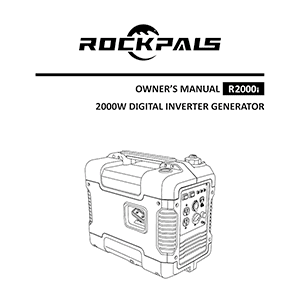 Rockpals R2000i Digital Inverter Generator Owner's Manual