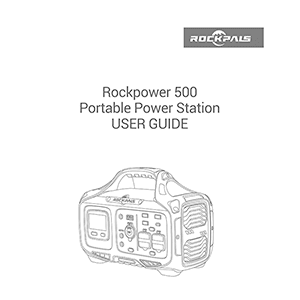 Rockpals Rockpower 500 Portable Power Station User Guide