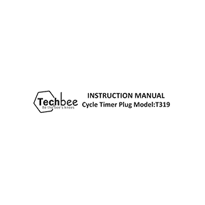 Techbee T319 Cycle Timer Plug Instruction Manual