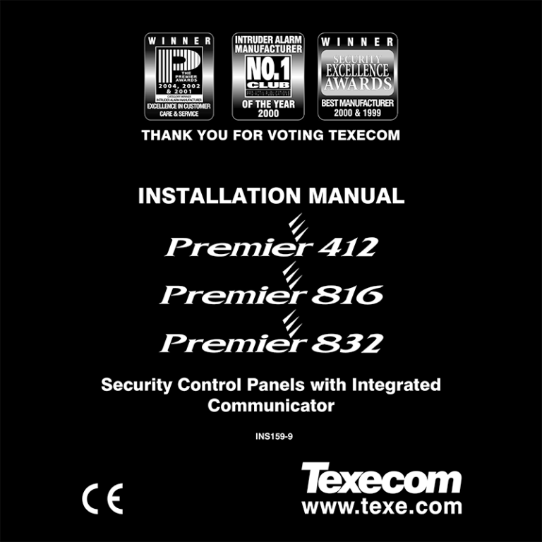 texecom 64w installation manual