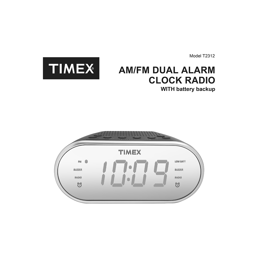 timex-t2312-dual-alarm-clock-am-fm-radio-user-manual