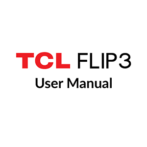 TLC FLIP 3 phone User Manual