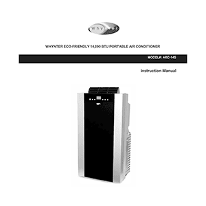 Whynter ARC-14S 14,000 BTU Portable Air Conditioner Instruction Manual