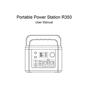 ZeroKor R350 Portable Power Station User Manual